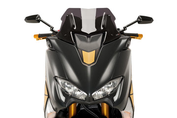 YAMAHA T-MAX 530 SX [2019] – Kappen Set für OEM Spiegel – Schwarz