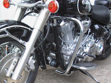 Yamaha XV 1600 Wild Star [1999-2004] - Barra protettiva, versione di grandi dimensioni fatta di tubo 30 mm