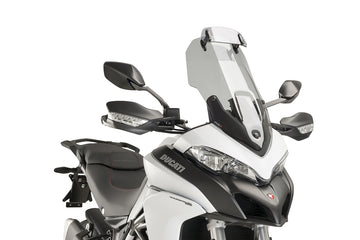TRIUMPH BONNEVILLE T 120 NERO [2025] - cupolino touring con spoiler | Colorato | PUIG7624H