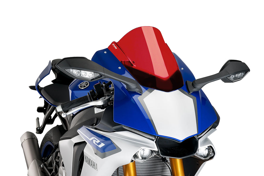 YAMAHA YZF-R1M [2016] - Z-Racing-Scheibe | Rot | PUIG 7648R