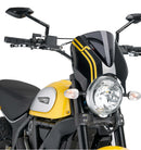 DUCATI SCRAMBLER 800 ICON DARK [2025] – RetroVision Windshield Visor – Black-47