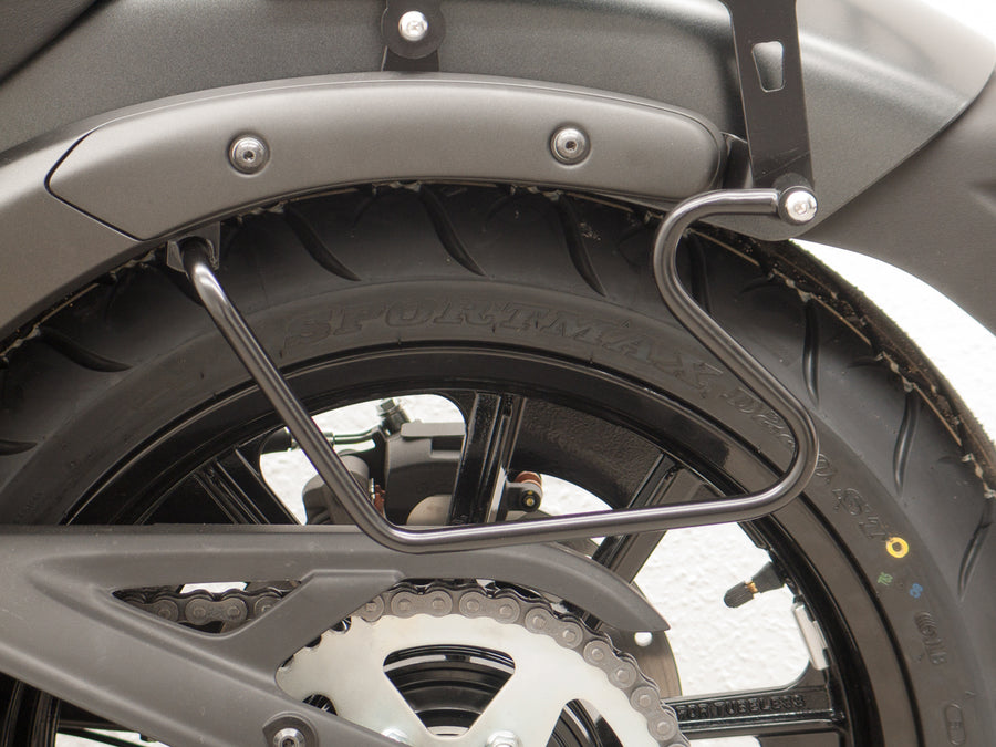 Kawasaki Vulcan S (EN650A) 2015-2020 e (EN650J) 2021- [2015-2020]- Blackt per sacchetti, nero, nero