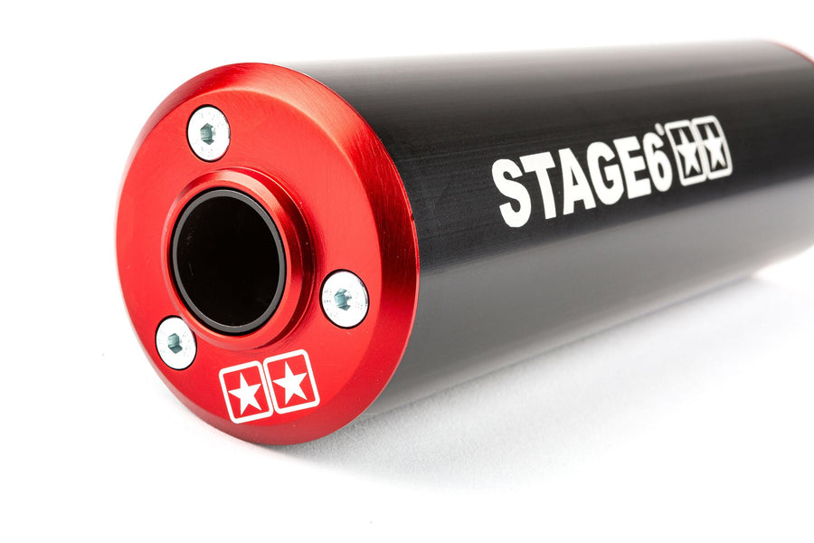 Beta RR Enduro 50 2T - Exhaust 80 - 90cc CNC red / black