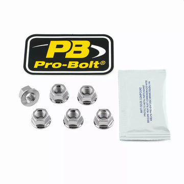 Suzuki RM 400 [Pro Bolt] - stainless steel chain wheel nuts