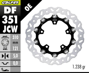 Suzuki V-Strom 800 ABS [2025-2026] - BRAKE DISC FLOATECH WAVE – Picture 2