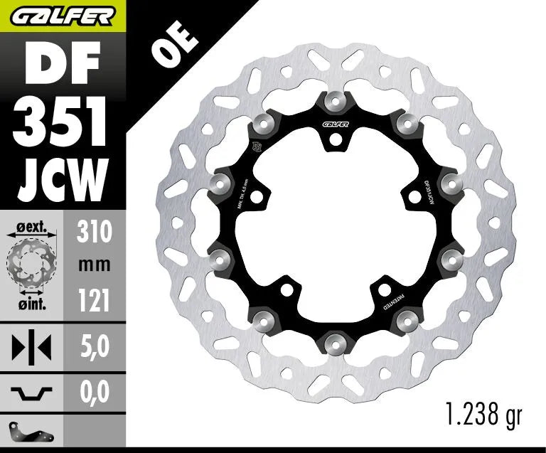 Suzuki GSR 400 [2007-2008] - BREMSSCHEIBE FLOATECH WAVE – Bild 2