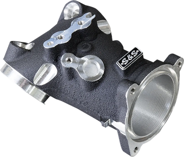 Harley-Davidson FLSTFI 1923 Softail Fat Boy Gray Ghost 117 [2025] - CNC-gefräster 55 mm Ansaugkrümmer – Bild 1
