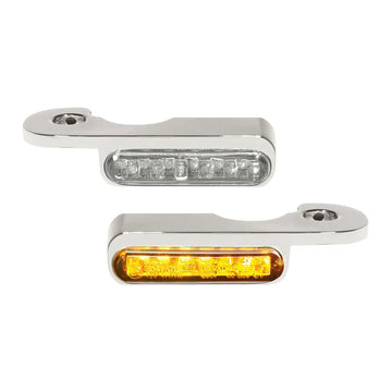 Harley Davidson fxsbse [HEINZ BIKES] – Indicatori LED sul manubrio