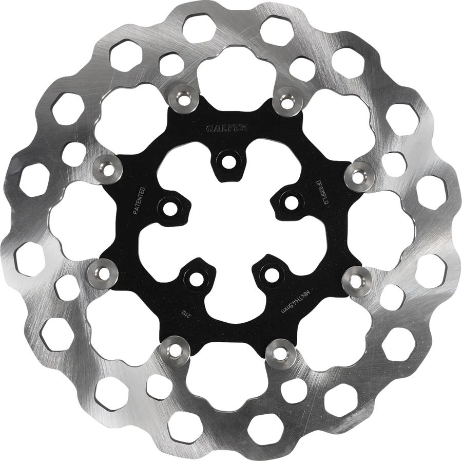 Harley-Davidson XL 883 R Roadster [2015] - Cubiq™ brake disc - surface: black, chrome - image 1