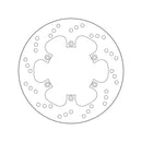 Bmw F 650 Gs Twin [BREMBO] - Serie Oro rund starr Bremsscheibe-2