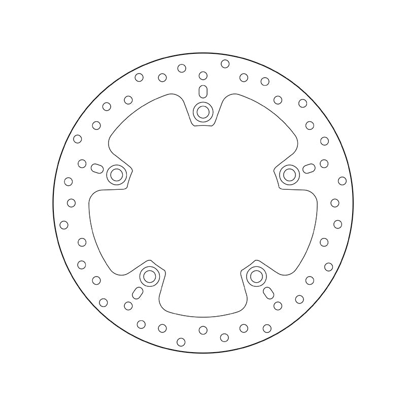 Bmw F 850 Gs [BREMBO] - Serie Oro rund starr Bremsscheibe