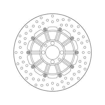 Bmw K 100 Rt [BREMBO] - Serie Oro Disco freno tondo rigido - 0
