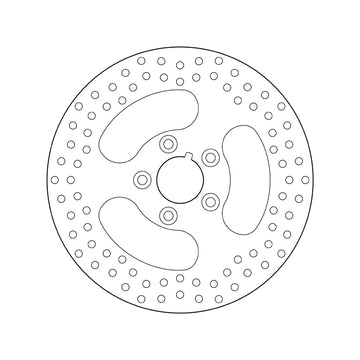 Harley Davidson Flstf [BREMBO] - Disco freno rigido tondo Serie Oro - 0