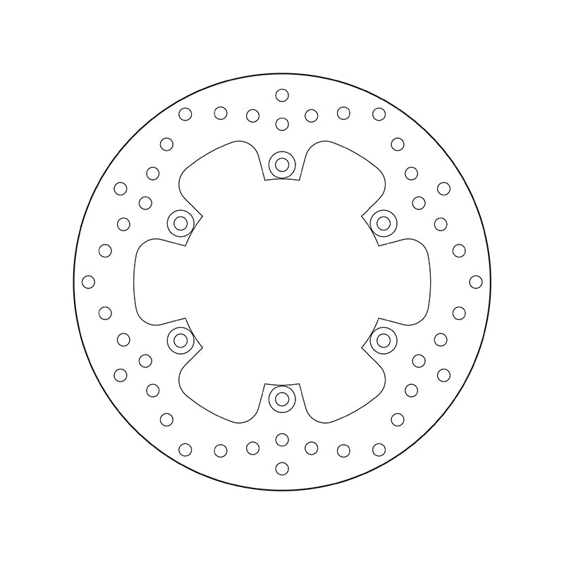 Yamaha Fzs 1000 Fazer [BREMBO] - Serie Oro rund starr Bremsscheibe