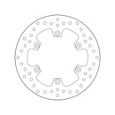 Yamaha Fzs 1000 [BREMBO] - Serie Oro rund starr Bremsscheibe