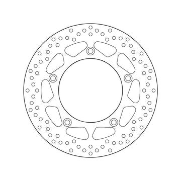 Yamaha T-Max 560 Tech Max [BREMBO] - Disco freno rigido tondo serie Oro