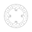 Ducati Hyperstrada 821 [BREMBO] - Serie Oro rund starr Bremsscheibe-2
