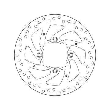 Ducati Diavel 1200 [BREMBO] - Disco freno rigido tondo Serie Oro - 0