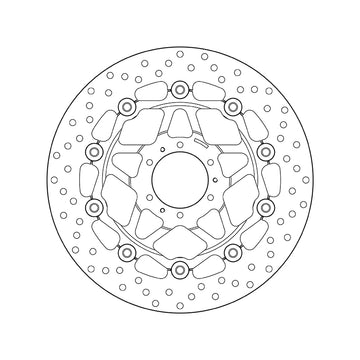 Honda Cbr 900 [BREMBO] - Disco freno flottante tondo Serie Oro - 0