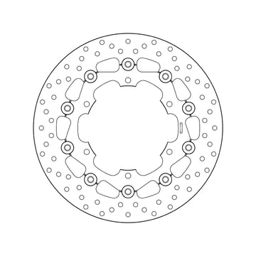 Yamaha Fjr [BREMBO] - Disco freno flottante tondo Serie Oro