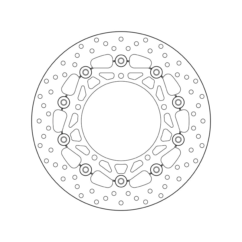 Yamaha Tracer 7 700 [BREMBO] - Serie Oro rund schwimmend Bremsscheibe