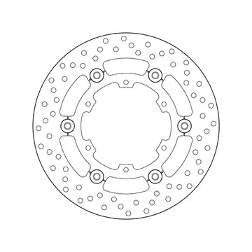 Ktm 1290 Super Adventure S [BREMBO] - Disco freno flottante tondo Serie Oro