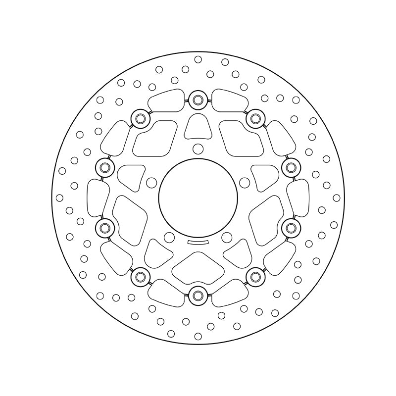 Kawasaki Ninja 1000 [BREMBO] - Disco freno flottante tondo Serie Oro