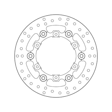 Ktm 690 Sm Prestige [BREMBO] - Dischi freno flottanti tondi Serie Oro - in coppia