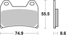 Bmw R Ninet Urban G [BREMBO] - Competition Carbon Keramik Bremsbeläge - 07BB19RC-1
