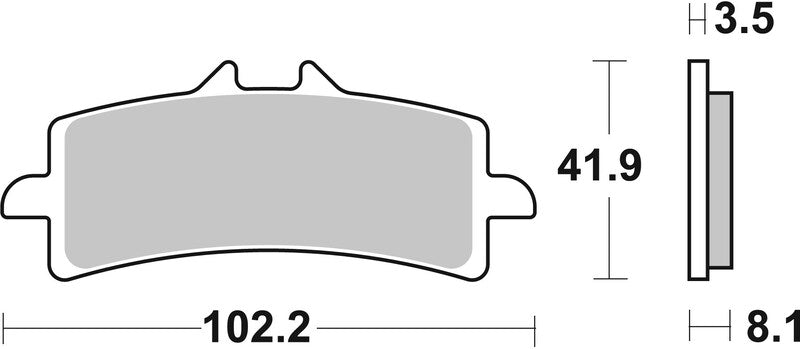 Triumph Tiger 1200 Rally Explorer [BREMBO] - Pastiglie freno stradali in metallo sinterizzato - 07BB37LA