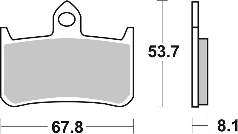 Honda Vfr 400 [BREMBO] - Competition Carbon Keramik Bremsbeläge - 07HO28RC