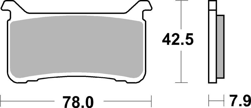 Honda Cmx 1100 [BREMBO] - Competition Carbon Ceramic Brake Pads - 07HO63RC