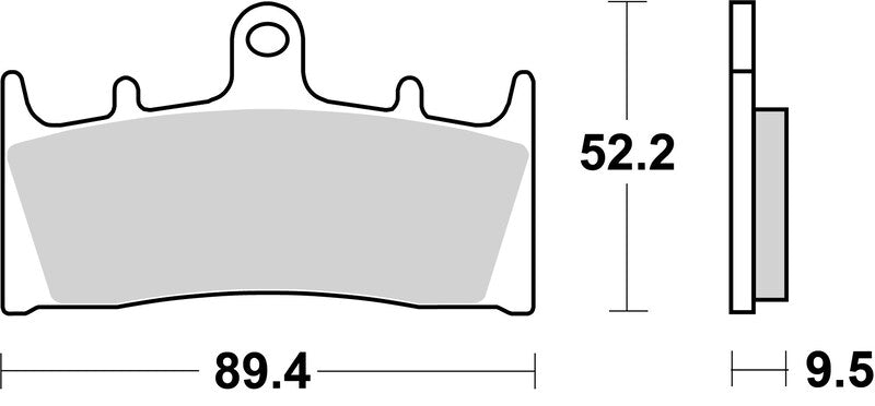 Suzuki Gsx 1300 R Hayabusa [BREMBO] - Competition Carbon Keramik Bremsbeläge - 07SU19RC