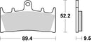 Suzuki Gsx-R 1300 Hayabusa [BREMBO] - Competition Carbon Keramik Bremsbeläge - 07SU19RC