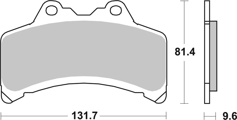Yamaha Gts 1000 [BREMBO] - Pastiglie freno Street Carbon Ceramic - 07YA3108
