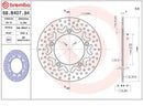 Kymco Ak 550 Premium [BREMBO] - Disco freno rigido Serie Oro - 68B40794