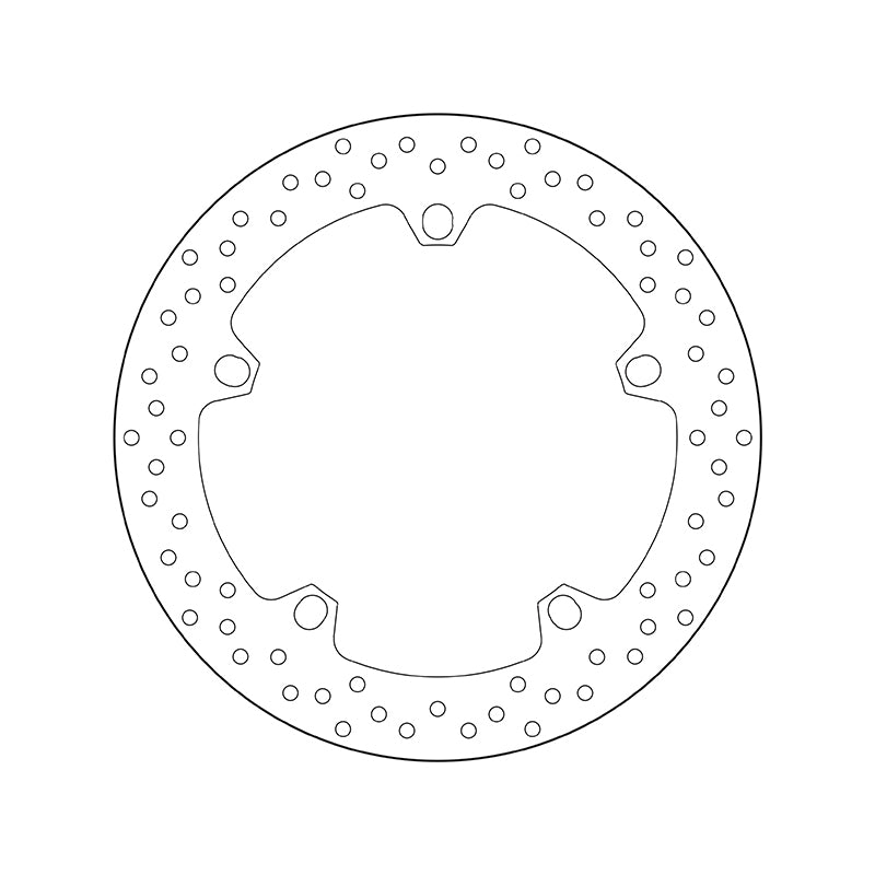Bmw F 750 Gs [BREMBO] - Serie Oro rund starr Bremsscheibe