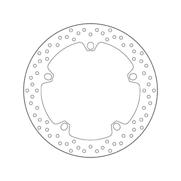Bmw F 850 Gs Adventure [BREMBO] - Serie Oro rund starr Bremsscheibe - 0