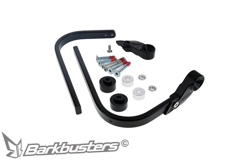 Kawasaki Z 900 [BARKBUSTERS] - Kit hardware universale con montaggio su morsetto a punto singolo Nero
