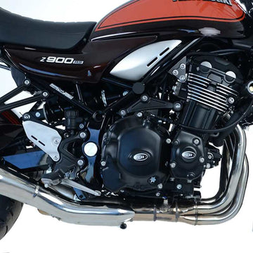 Kawasaki Z 900 RS ABS SPECIAL EDITION ZR900C [2018-2020] - Protezione coperchio carter avviamento destro Nero Kawasaki Z900RS