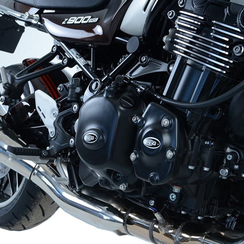 Kawasaki Z 900 RS ABS SPECIAL EDITION ZR900C [2018-2020] - (Kupplung) Rechter Kurbelgehäusedeckelschutz Schwarz Kawasaki Z900RS