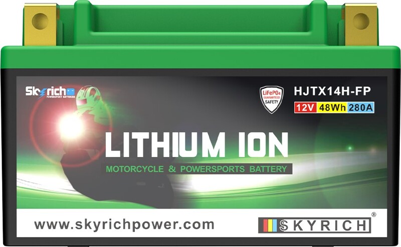 Triumph Tiger 955 [SKYRICH] - Batteria agli ioni di litio - HJTX14H-FP