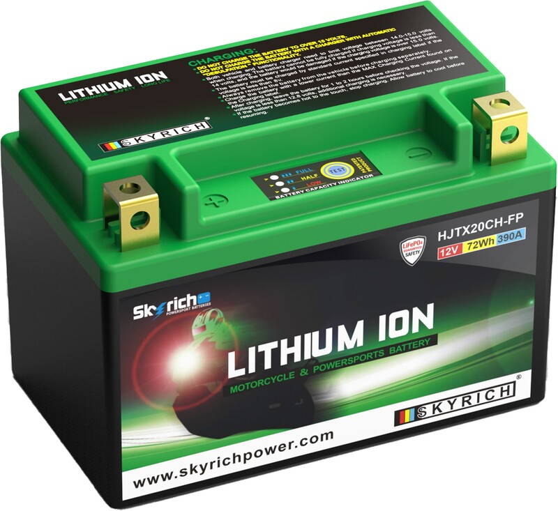 Triumph Tiger Sport 800 [SKYRICH] - Batteria agli ioni di litio - LTX20CH