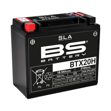 Harley Davidson Fxsts [BS BATTERY] - SLA Wartungsfreie Batterie Werkseitig aktiviert - BTX20H - 0