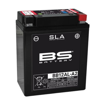 Yamaha 600 [BS BATTERY] - SLA Maintenance Free Battery Factory Activated - BB12AL-A2