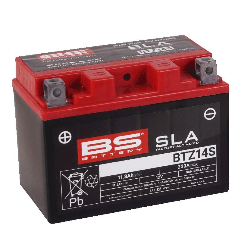 Ktm Adventure 1190 [BS BATTERY] - SLA Maintenance Free Battery Factory Activated - BTZ14S