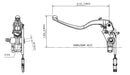 Ducati Diavel 1200 [BREMBO] - Pompa frizione Ø15x19mm titanio-2