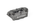 Aprilia Caponord 1200 [BREMBO] - Pinza freno anteriore sinistra M4 titanio Ø32mm-1