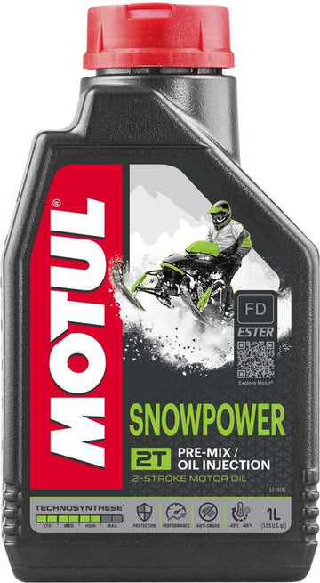 Snowpower 2t olio motore per motoslitta 1L [Motul]