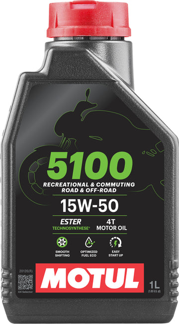 Olio motore 15w50 4t 1 litro per motociclette [Motul]